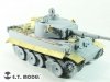 E.T. Model EA35-116 WWII German TIGER I “Tunisian Initial”Fender & Side Skirts For DRAGON Smart Kit 1/35